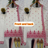 Maska Cotton Silk Fancy Border With Multi Needle Sequence & Embroidery Work Salwar Kameez