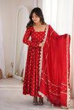 Heavy Chinon Silk With 3mm Sequence and Zari Embroidery Work Salwar Kameez