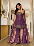 Pure Frendy Silk With Unstitched Sleeve Fabric Beautiful Salwar Kameez