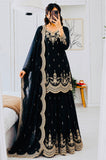 Fendy Satin with Codding Embroidery Sequence Work Salwar Kameez