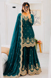 Fendy Satin with Codding Embroidery Sequence Work Salwar Kameez