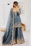 Fendy Satin with Codding Embroidery Sequence Work Salwar Kameez
