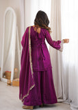 Fendy Silk with Embroidery Codding And Real Mirror Work Salwar Kameez