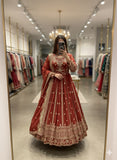 Heavy Fox Georgette With 5mm sequence Embroidery Work Anarkali Salwar Kameez