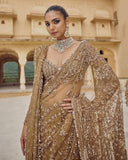 Heavy Quality Mono Net with Heavy 5mm Sequins Embroidery work Saree