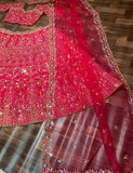 Premium Malai Satin Silk Embellished With Beautiful Multi Thread Work Lehenga Choli