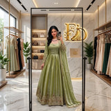 ZMY With Embroidery 3/5mm Sequences Work Salwar Kameez