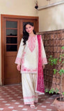 New Designer Party Wear Look Pure Satin Rayon Top & Farshi Palazzo With Dupatta set