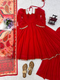 Tabby silk with Mirror Fancy Lace Salwar Kameez