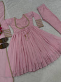 Heavy NC Vichitra Silk with Readymade material Beautiful Salwar Kameez