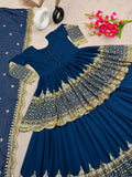 Elegant Embroidered Sequence Designer Kediya Collection 3 Piece Set Look Gorgeous