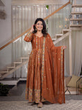 New Designer Heavy Faux Blooming Georgette Anarkali Suit In New Fancy Style