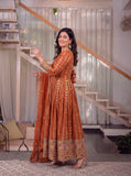 New Designer Heavy Faux Blooming Georgette Anarkali Suit In New Fancy Style