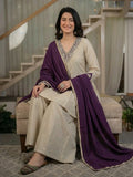 New Designer Party Wear Look Heavy Roman Silk Top Sharara Plazzo and Dupatta
