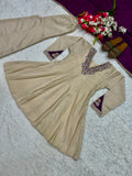 New Designer Party Wear Look Heavy Roman Silk Top Sharara Plazzo and Dupatta