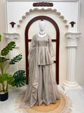 Tabby Silk with Soft Micro Cotton Lining & Foil work Salwar Kameez