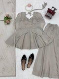Tabby Silk with Soft Micro Cotton Lining & Foil work Salwar Kameez