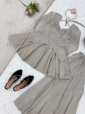 Tabby Silk with Soft Micro Cotton Lining & Foil work Salwar Kameez
