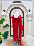 Heavy Faux Georgette with Soft Micro Inner Lining & Intricate Thread & Sequence work Salwar Kameez