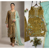 WEDDING SEASON WEAR BEAUTIFUL EMBROIDERED TOP PANT WITH DUPATTA