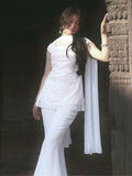 Faux Georgette with Soft Micro Inner Lining & Intricate Thread & Sequence work Salwar Kameez