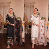 Fully Stitched & Ready to Wear Pure Heavy French crep With Embroidery stitch Work Salwar Kameez