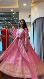 Fendy Silk with Soft Micro cotton Lining & Thread & Sequence Work Salwar Kameez
