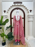 Fendy Silk with Soft Micro cotton Lining & Thread & Sequence Work Salwar Kameez