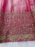 Fendy Silk with Soft Micro cotton Lining & Thread & Sequence Work Salwar Kameez