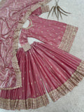 NEW READY TO WEAR FANCY DESIGN HEAVY EMBROIDERY AND SEQUENCE WORK TOP - PLAZZO WITH DUPATTA