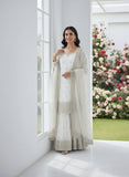 NEW READY TO WEAR FANCY DESIGN HEAVY EMBROIDERY AND SEQUENCE WORK TOP - PLAZZO WITH DUPATTA