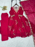 FOX GEORGETTE WITH SEQUENCE EMBROIDERY WORK SALWAR KAMEEZ