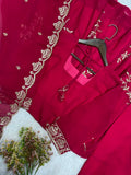 FOX GEORGETTE WITH SEQUENCE EMBROIDERY WORK SALWAR KAMEEZ