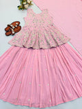 Faux Georgette Silk with Embroidery work Beautiful Salwar Kameez