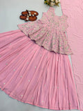 Faux Georgette Silk with Embroidery work Beautiful Salwar Kameez