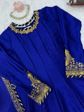 Chinon Fabric with Soft Micro Cotton Lining & Thread with Sequence with gotta lace work Salwar Kameez