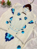 WEDDING SEASON WEAR BEAUTIFUL EMBROIDERED WITH CUT WORKED TOP PLAZZO WITH DUPATTA