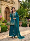 New Designer Party Wear Look Heavy Roman cotton Material With 5mm Sequence Embroidery Work Top Lehenga & Dupatta