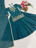 New Designer Party Wear Look Heavy Roman cotton Material With 5mm Sequence Embroidery Work Top Lehenga & Dupatta