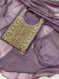 NEW READY TO WEAR HEAVY EMBROIDERY AND SEQUENCE WORK TOP - WITH PENT WITH DUPATTA