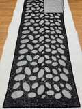 Heavy 5MM Multy & Sequins Embroidery work Black Saree