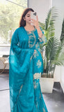 New Designer Party Wear Look Top-Plazzo and Dupatta With Heavy Embroidery Work