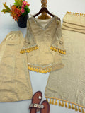 Doremon Crush With Real Mirror work Lace Border Salwar Kameez