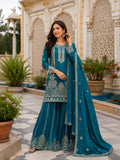 READY TO WEAR 3 PIECE FANCY KURTI WITH PLAZZO AND BEAUTIFUL DUPATTA