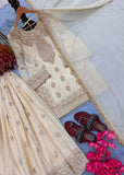 New Designer Party Wear Look Pure Chinon Silk Top Plazzo & Dupatta Set