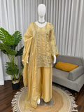 Jmc Silk with Soft Micro Inner Lining & Intricate Thread with Sequence work Salwar Kameez