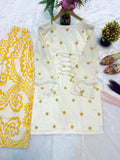 Heavy Pure Cameric Cotton Fully Fancy Sleeves With Latkan Co Ord Set