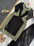 Faux Georgette with Soft Micro Inner Lining & Thread With Intricate Sequence work Salwar Kameez