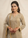WEDDING SEASON WEAR BEAUTIFUL SEQUENCE EMBROIDERED WORKED TOP PLAZZO WITH DUPATTA