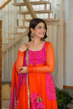 Faux Georgette with Soft Micro Inner Lining & Digital Printed Work Beautiful Salwar Kameez